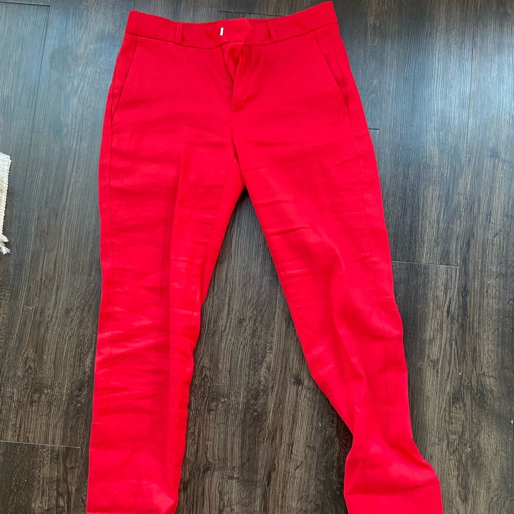 Red Dress Pants